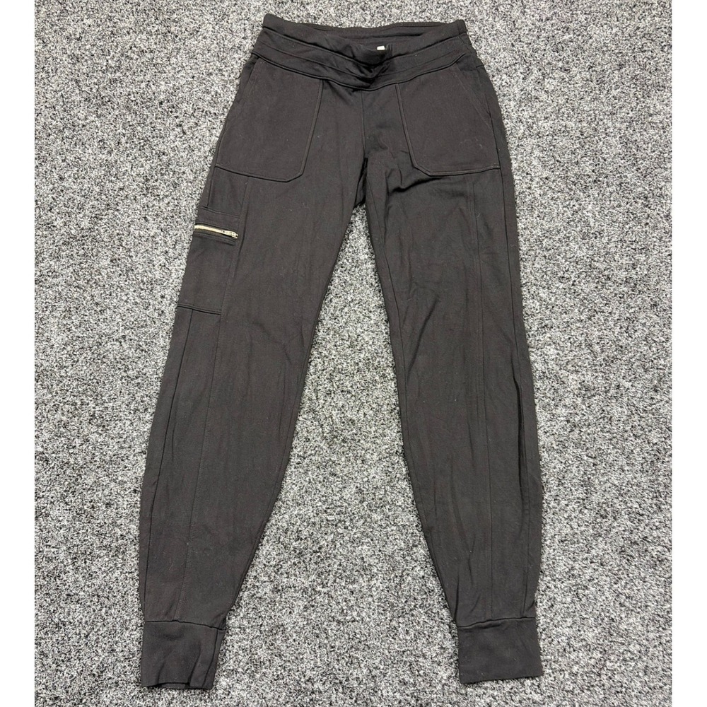 Athleta Joggers Women XXS Black Cargo Pocket Supplex Pants Activewear Hiking